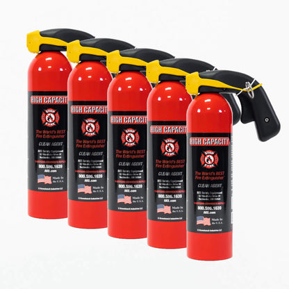 STOP-FYRE® High Capacity Fire Extinguishers (5 Unit Pack)